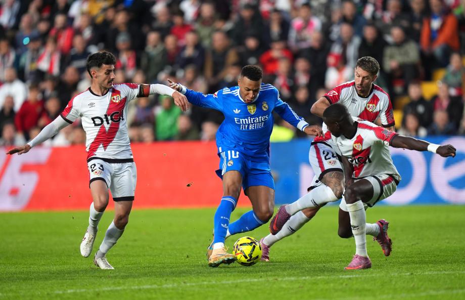 锋线集体哑火！皇马0-0巴列卡诺联赛四连胜遭终结