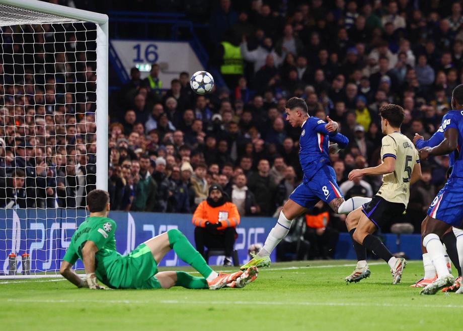 欧冠-埃斯特旺一条龙德拉普建功 切尔西3-0巴萨