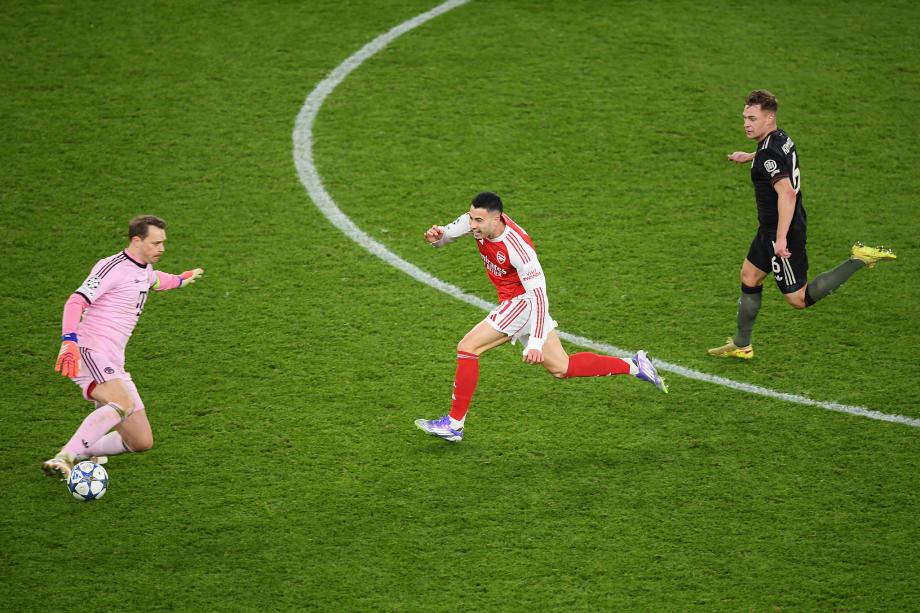 主场击败拜仁 阿森纳五连胜领跑积分榜