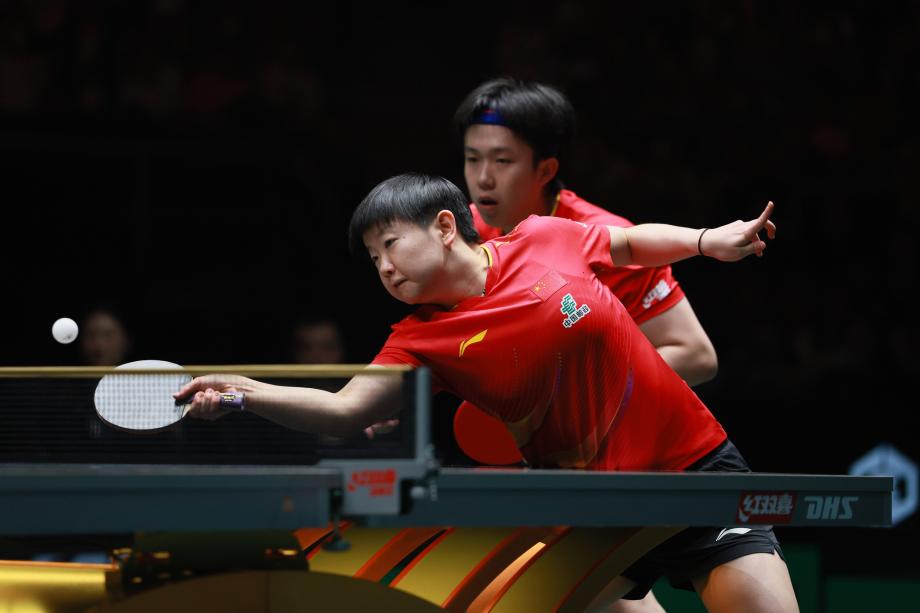 [图]混团寰宇杯揭幕战 国乒8比1中国香港得益开门红