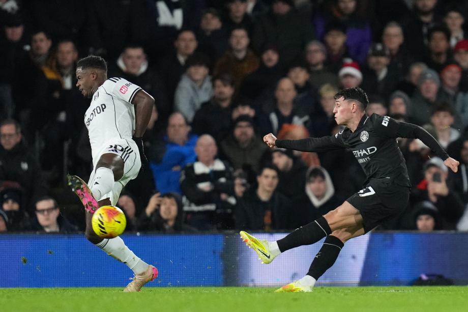 哈兰德英超百球里程碑福登双响 曼城5-4富勒姆