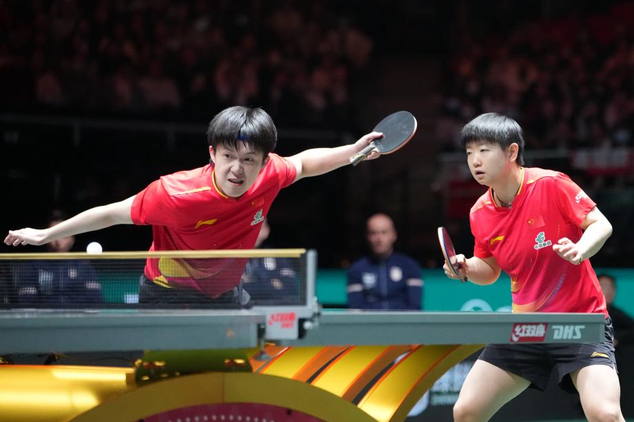 [图]乒乓球混团寰球杯：国乒8-0校服克罗地亚体育集锦