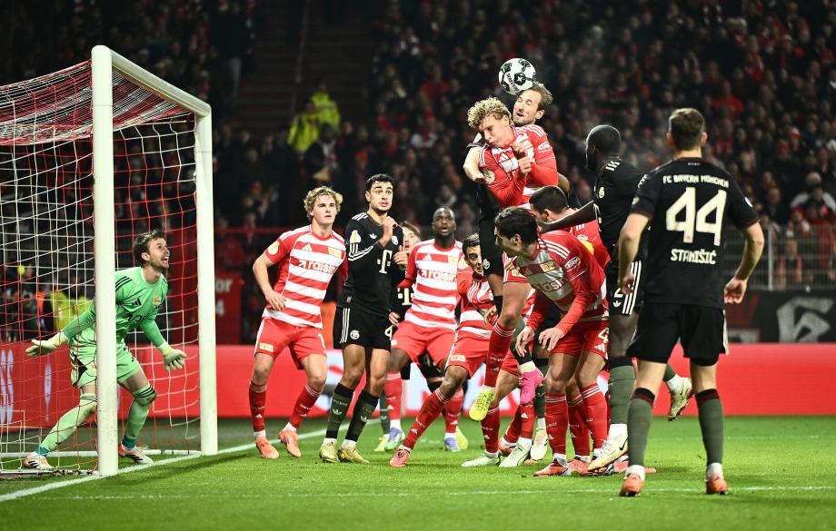 拜仁慕尼黑3-2力克柏林联合 晋级德国杯八强