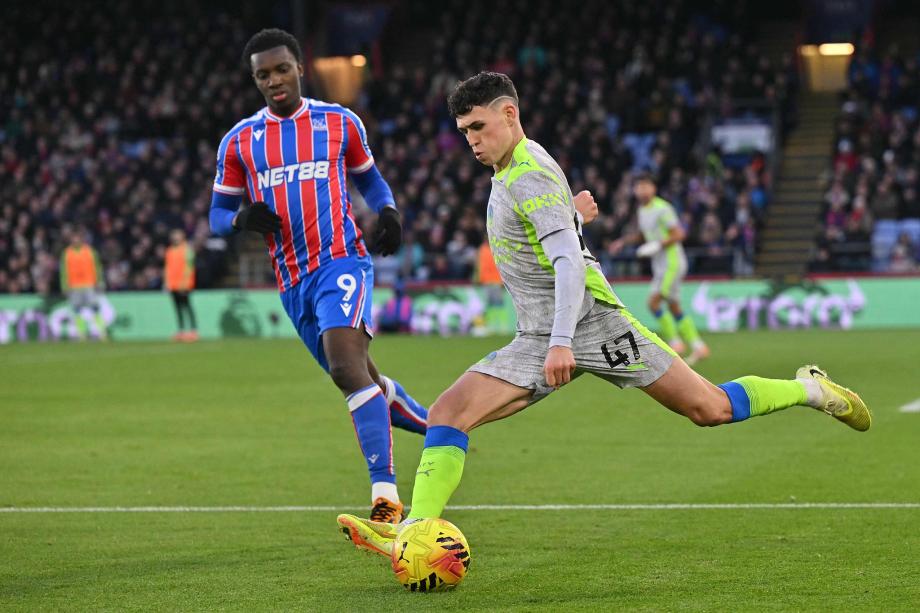 哈兰德福登破门 曼城3-0水晶宫各项赛事五连胜