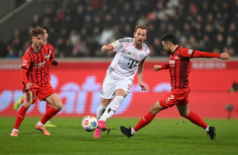 德甲-迪亚斯破门凯恩建功 拜仁4-0大胜海登海姆