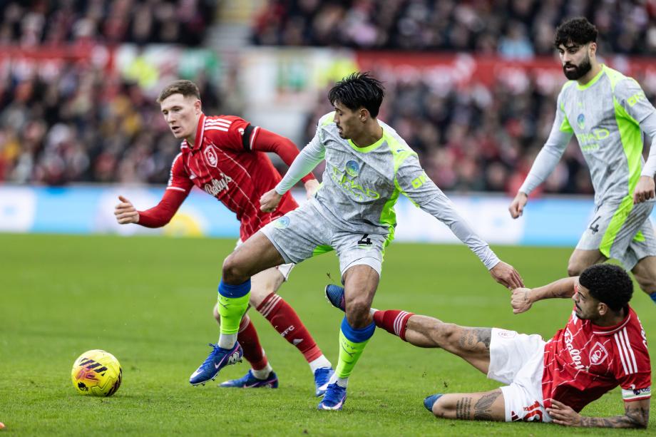 谢尔基传射赖因德斯破门 曼城2-1诺丁汉森林