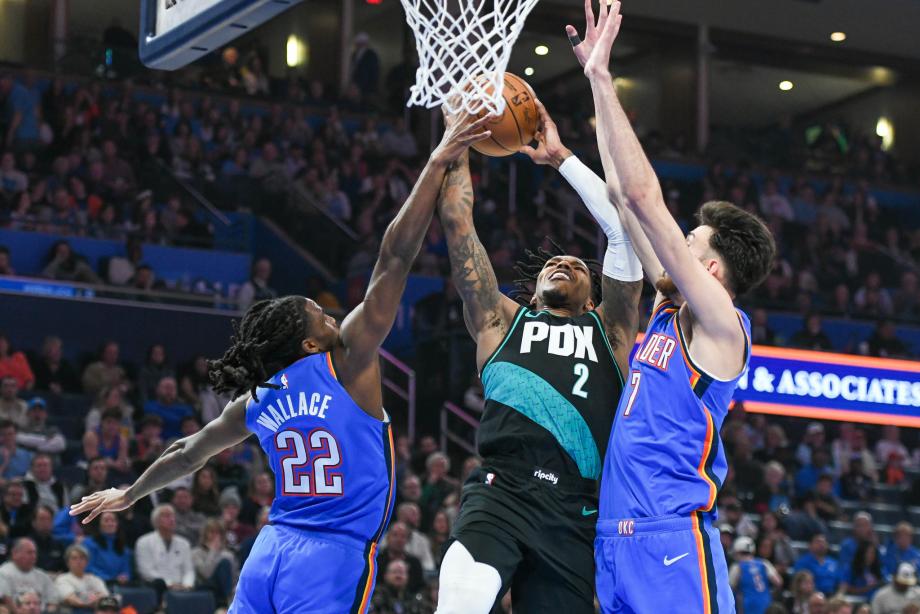 杨瀚森3分5板亚历山大30+6 雷霆124-95开拓者