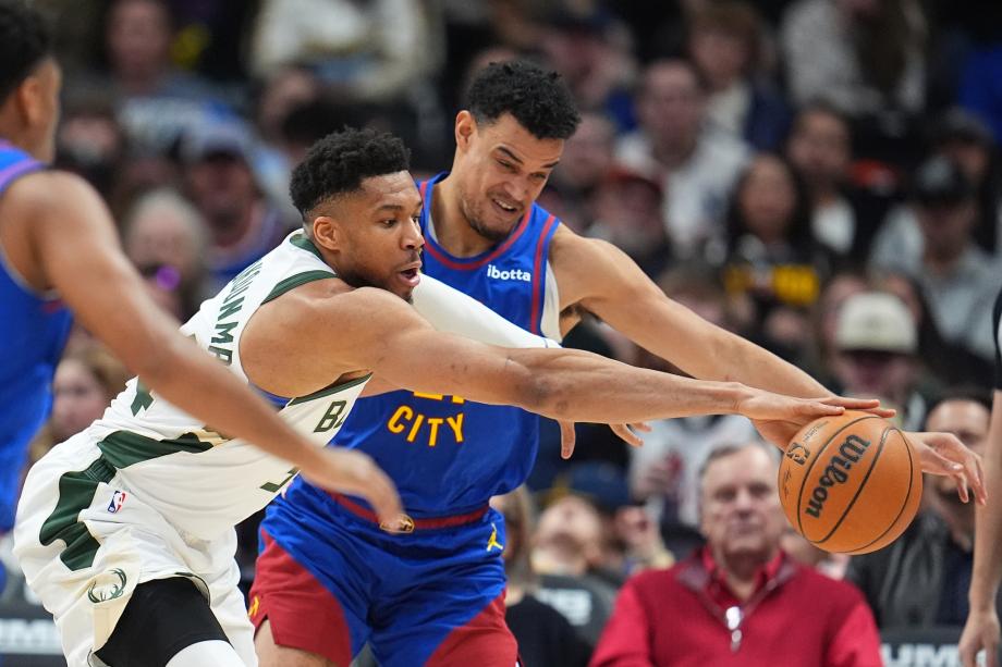 戈登23+6字母哥31+8+11 掘金主场险胜雄鹿