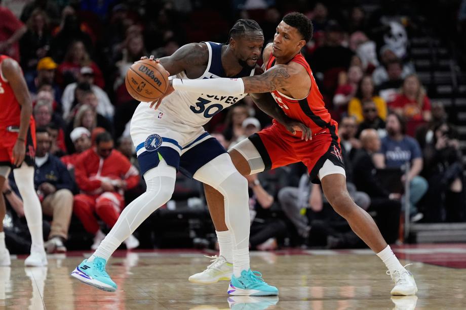 NBA-火箭险胜森林狼 爱德华兹缺阵杜兰特轰39分