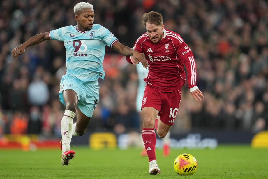 维尔茨破门索博斯洛伊失点 利物浦1-1伯恩利