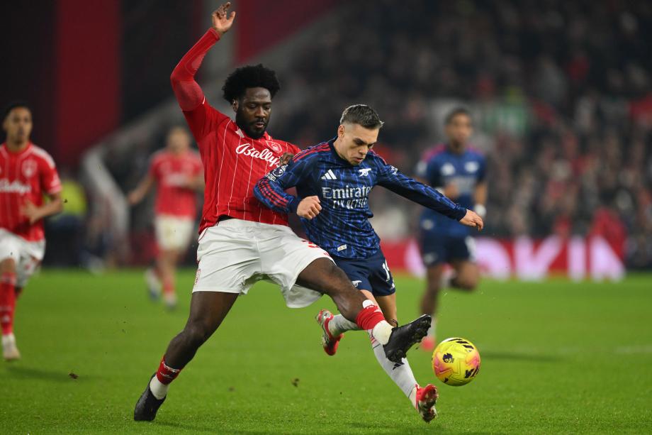 约克雷斯失良机 阿森纳0-0战平诺丁汉森林