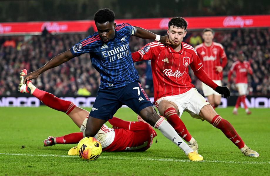 约克雷斯失良机 阿森纳0-0战平诺丁汉森林