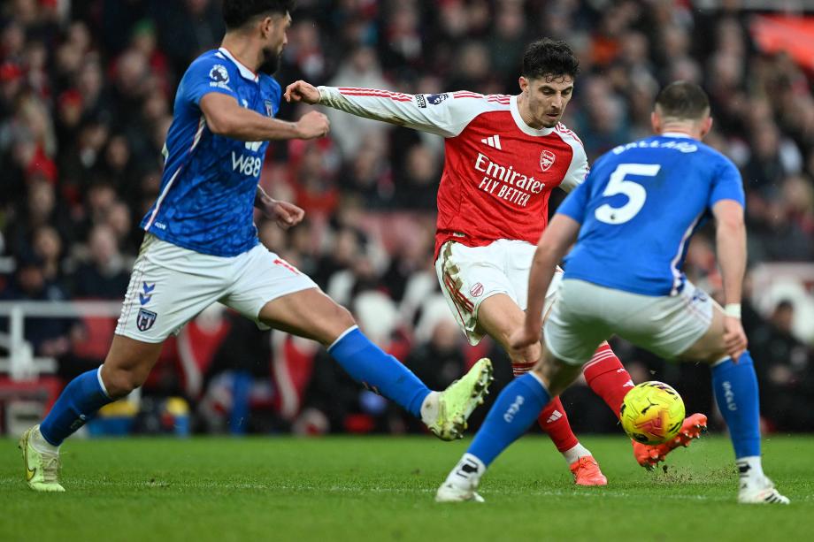 英超-苏比门迪破门约克雷斯两球 阿森纳完胜