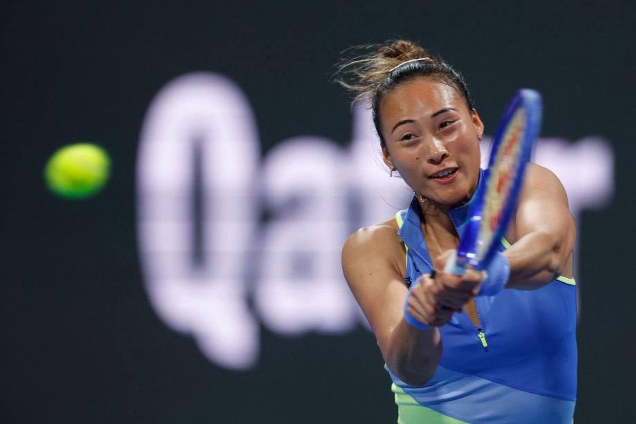 [图]WTA多哈站 郑钦文不敌莱巴金娜无缘女单八强体育赛事直播