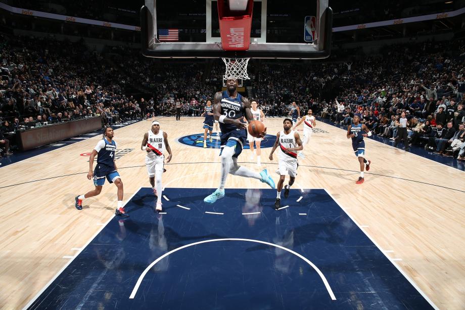 杨瀚森2+1+1兰德尔41分 开拓者不敌森林狼