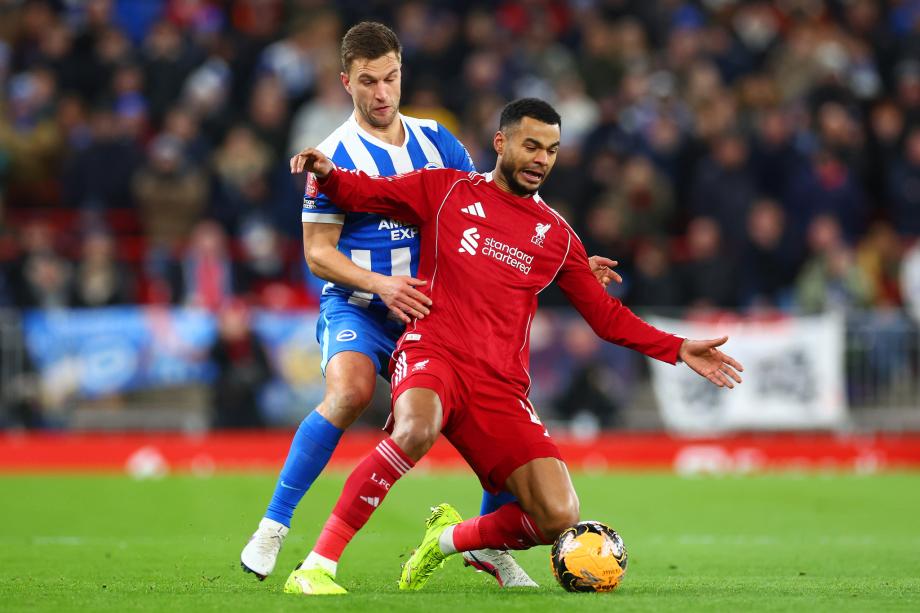 足总杯-萨拉赫传射建功 利物浦3-1布赖顿晋级16强