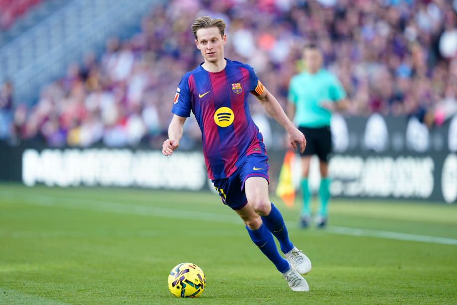 西甲-德容建功费尔明世界波 巴萨3-0完胜莱万特