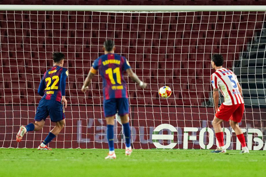 贝尔纳尔双响 巴萨总比分3-4马竞无缘国王杯决赛