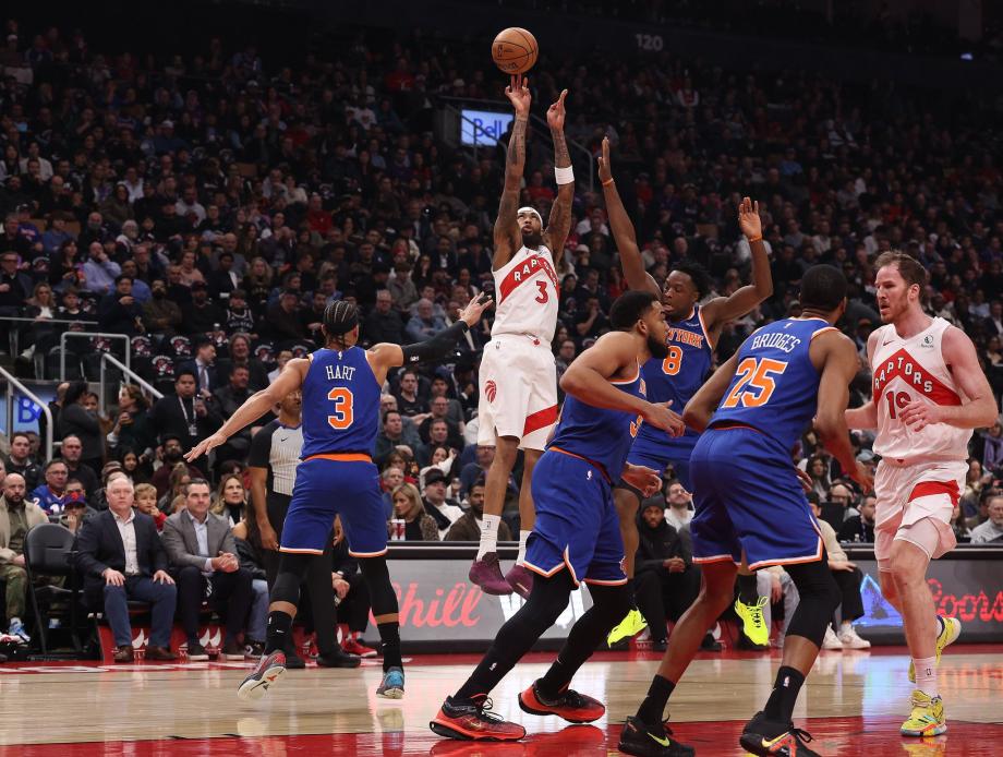 布伦森26+10英格拉姆31+4 尼克斯胜猛龙三连胜