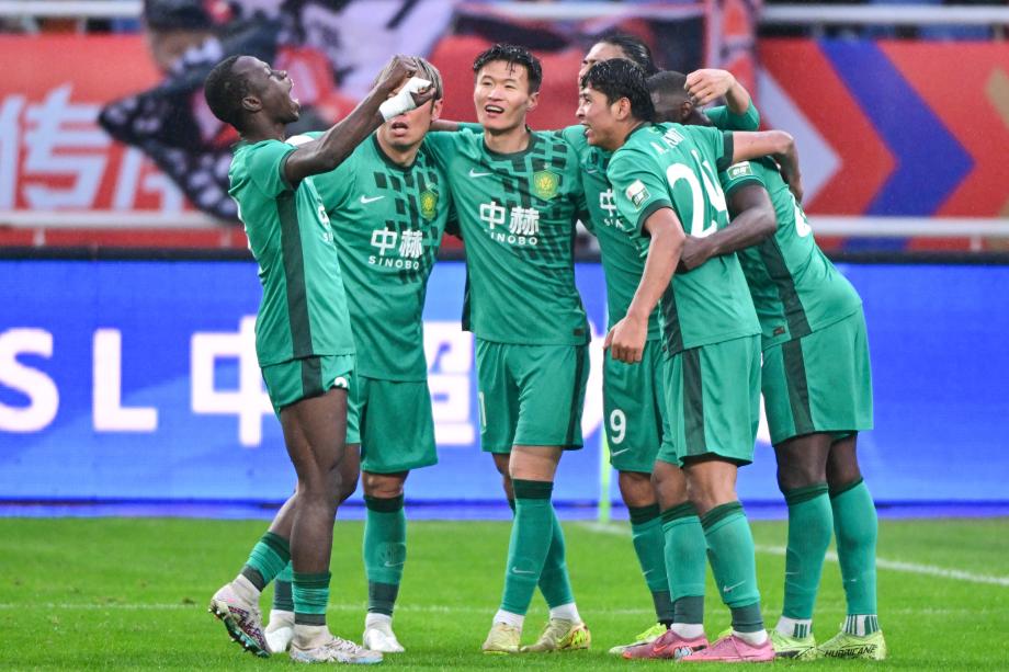 谢文能克雷桑破门 山东泰山战胜北京国安