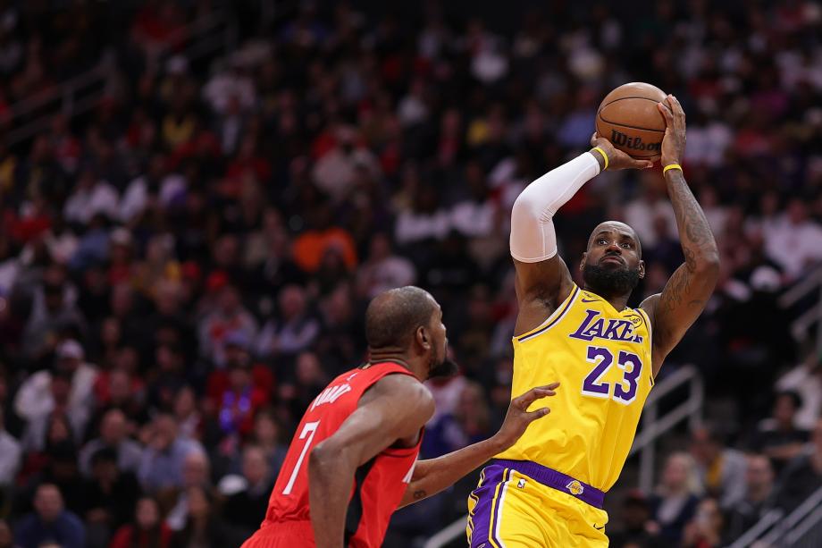 东契奇36分杜兰特18分 湖人胜火箭豪取6连胜