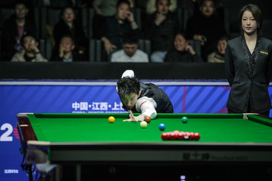 [图]斯诺克宇宙公开赛：吴宜泽5-2逆转威尔逊晋级八强6686体育官方网站