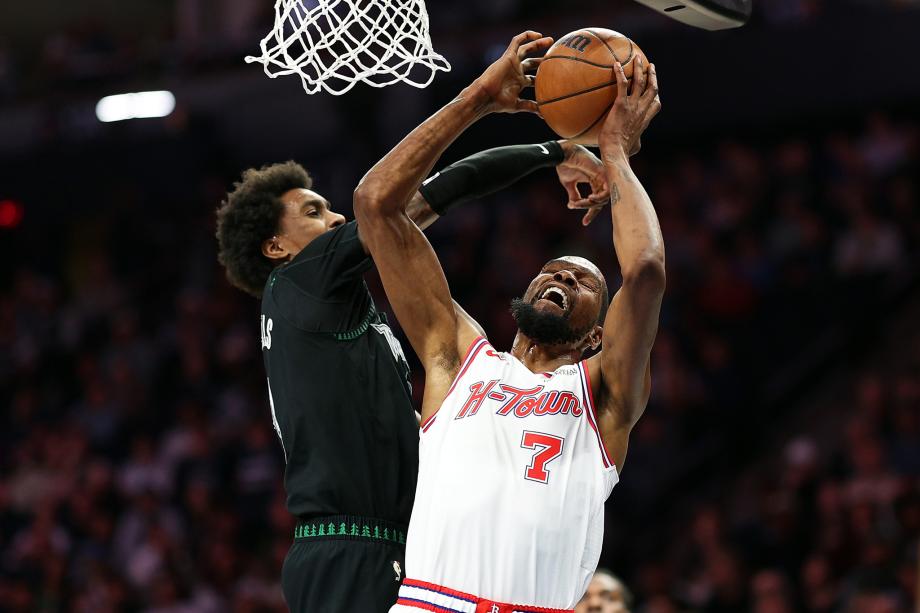 兰德尔准绝杀 森林狼加时逆转火箭