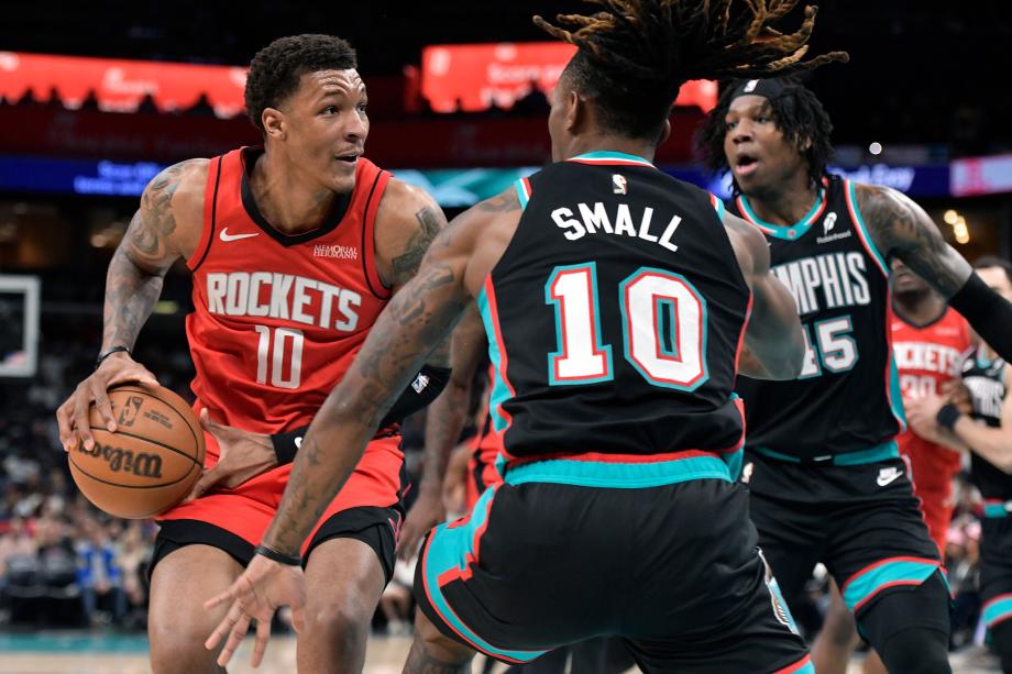 杜兰特25+6+10史密斯21+16 火箭力擒灰熊