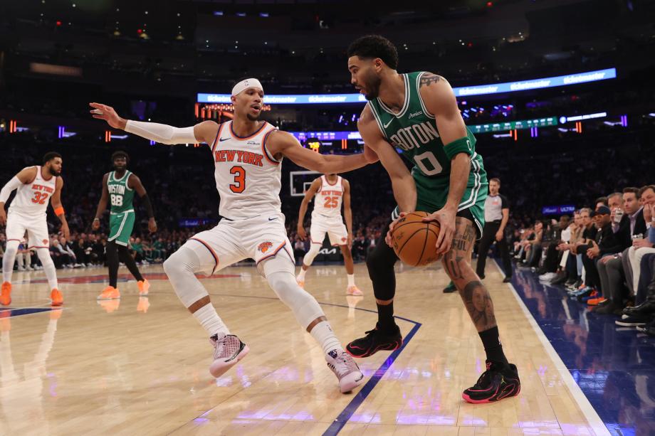 布伦森25+10塔图姆24+13+8 尼克斯险胜凯尔特人