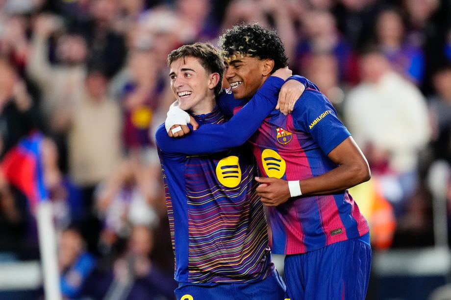 亚马尔1射2传费兰双响 巴萨4-1轻取西班牙人