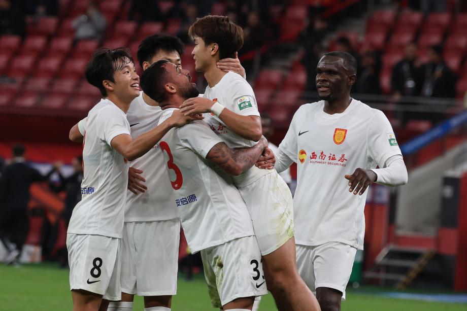 中超-陈纯新连场破门 重庆铜梁龙2-1海港获4连胜