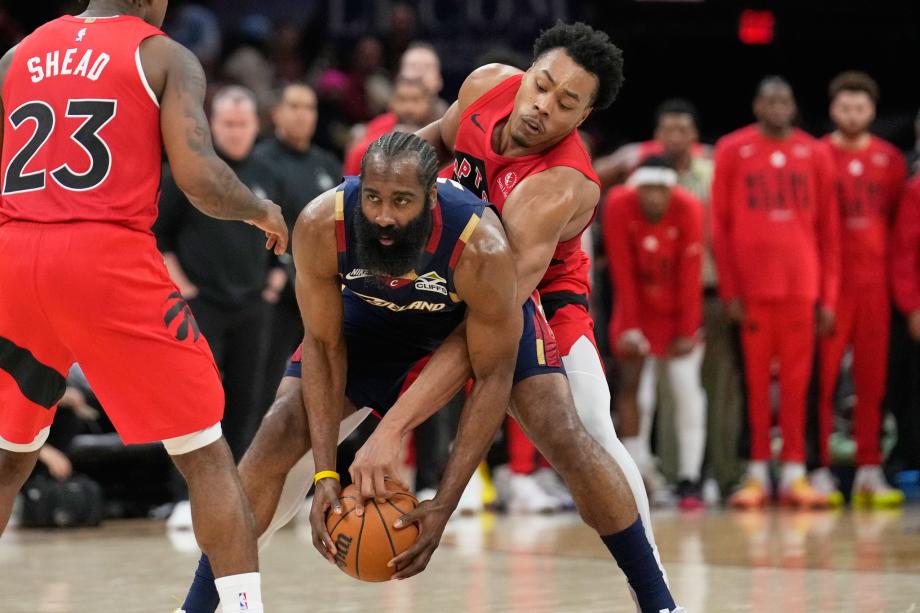 米切尔30+7哈登28+5 骑士再擒猛龙总分2-0领先