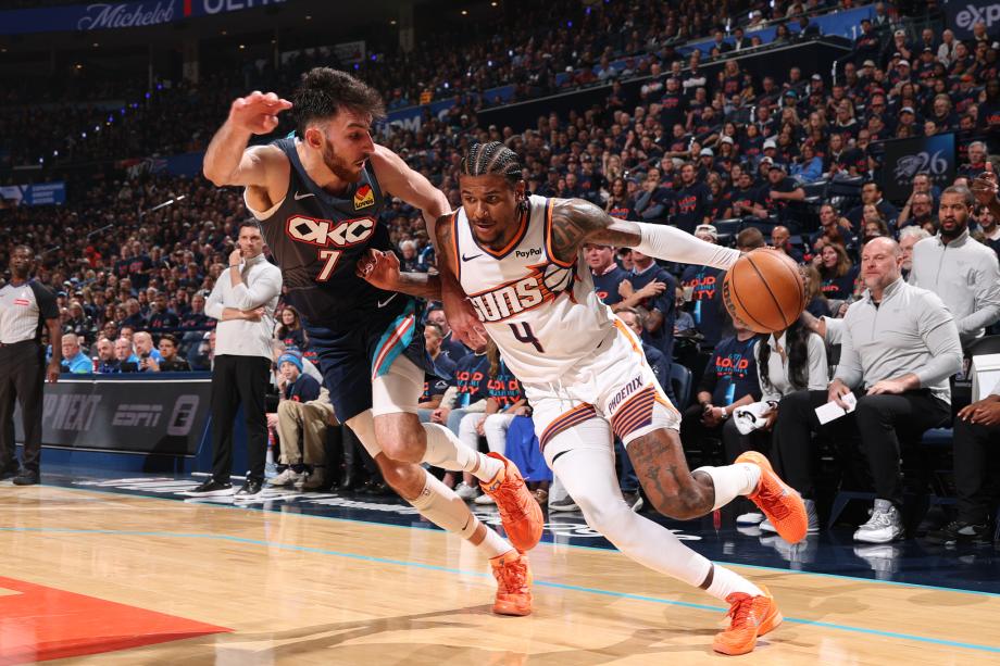 亚历山大37+9霍姆格伦19+8 雷霆胜太阳总分2-0