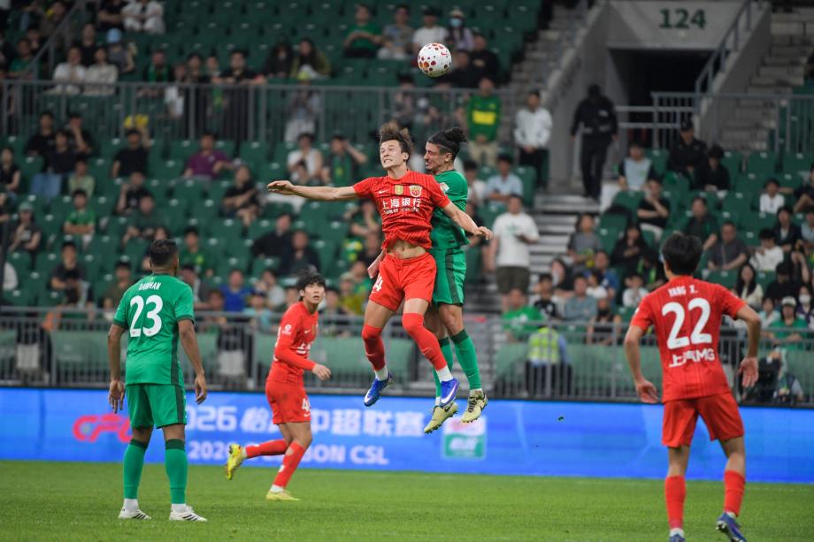 武磊送点张稀哲救主 北京国安2-2战平上海海港