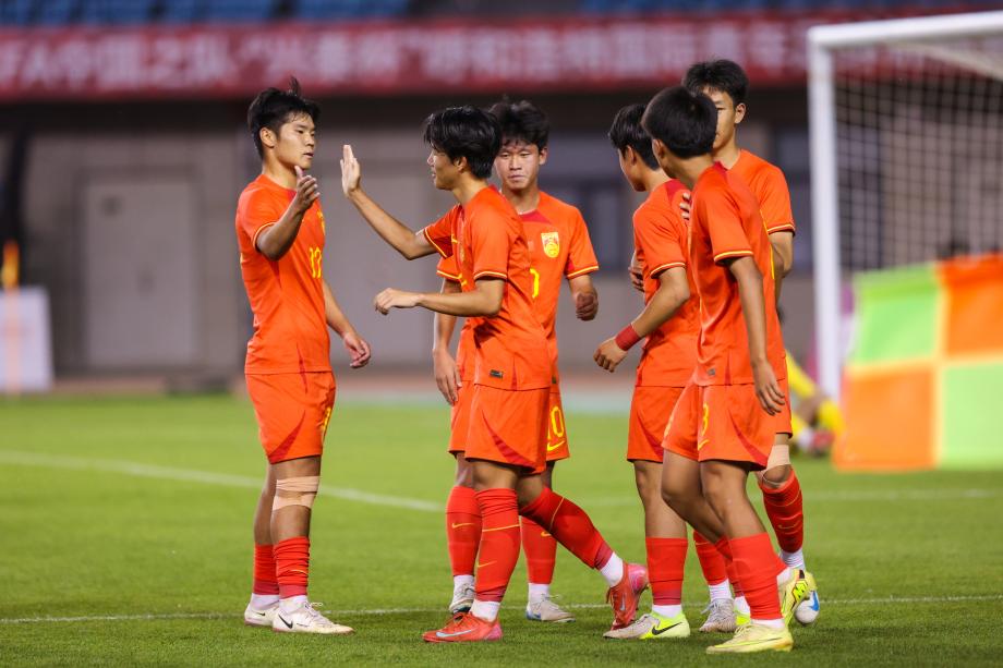 [图]袁博涵传射 U16国足3-2塔吉克斯坦U16迎两连胜配资公司官网