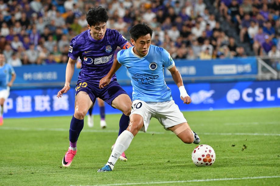 中超-补时阶段连入2球 天津津门虎3-0深圳新鹏城