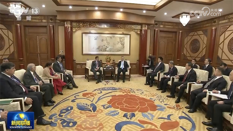 李希会见巴基斯坦总理
