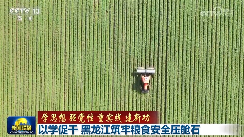 【学思想 强党性 重实践 建新功】以学促干 黑龙江筑牢粮食安全压舱石