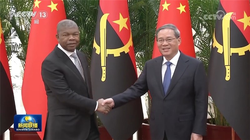 李强会见安哥拉总统