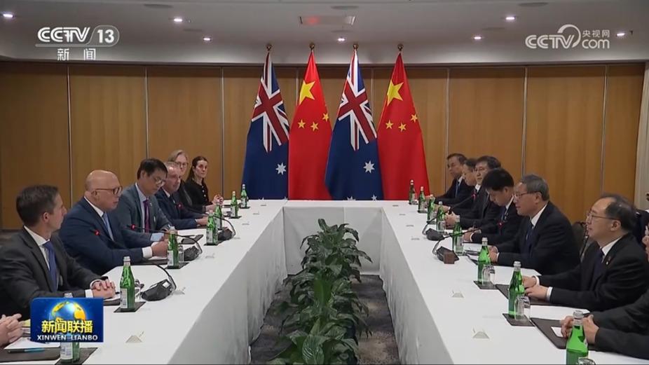 李强会见澳大利亚反对党领袖