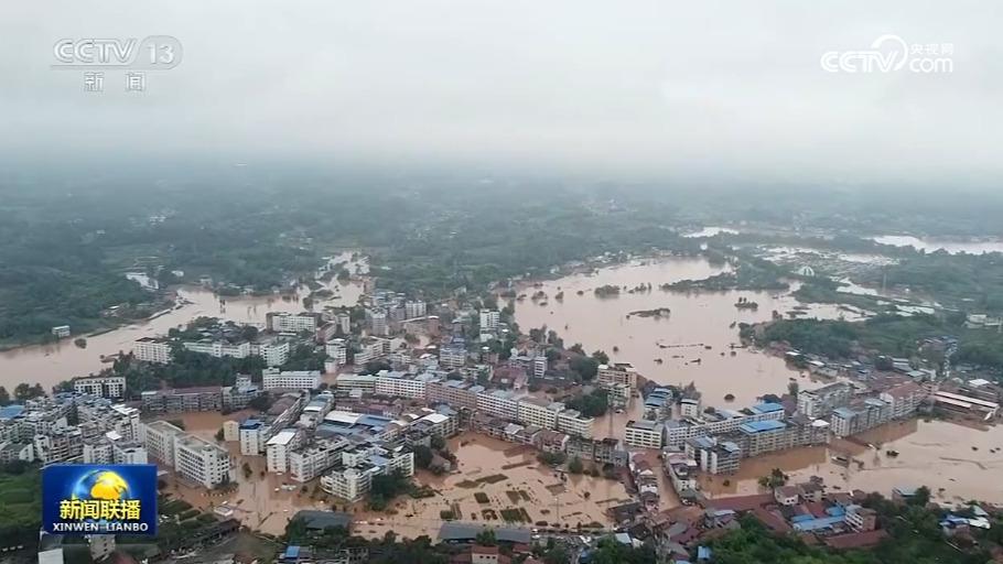 强降雨持续 多地防汛抗洪救灾加紧进行