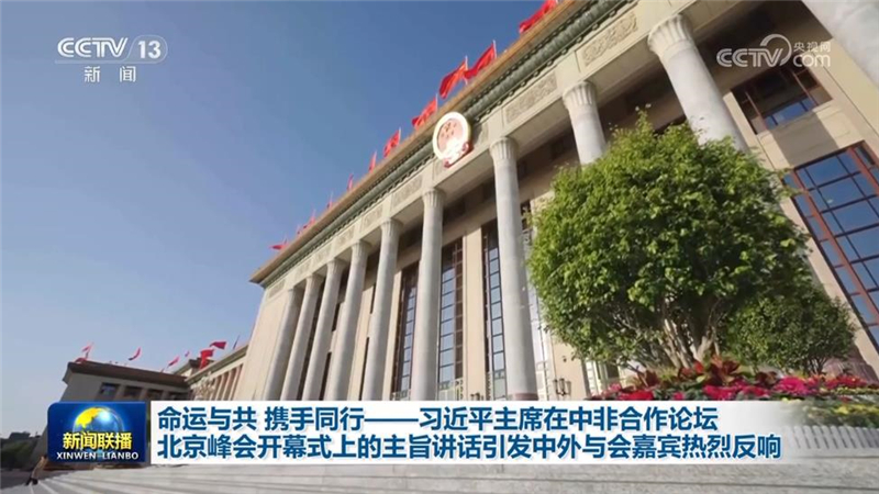 命运与共 携手同行——习近平主席在中非合作论坛北京峰会开幕式上的主旨讲话引发中外与会嘉宾热烈反响