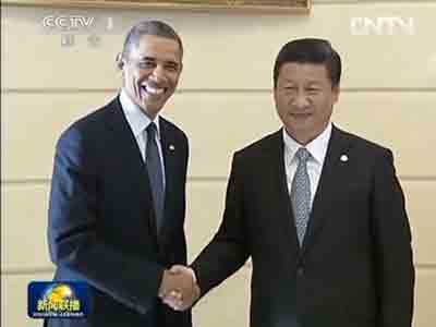 习近平会见美国总统