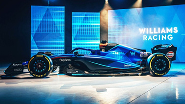 [F1]威廉姆斯车队发布2023赛季新车涂装