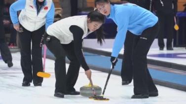 [冰雪]哈尔滨一队全国冰壶锦标赛女子组夺冠