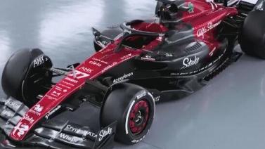 [F1]阿尔法-罗密欧F1新赛车以红黑涂装亮相