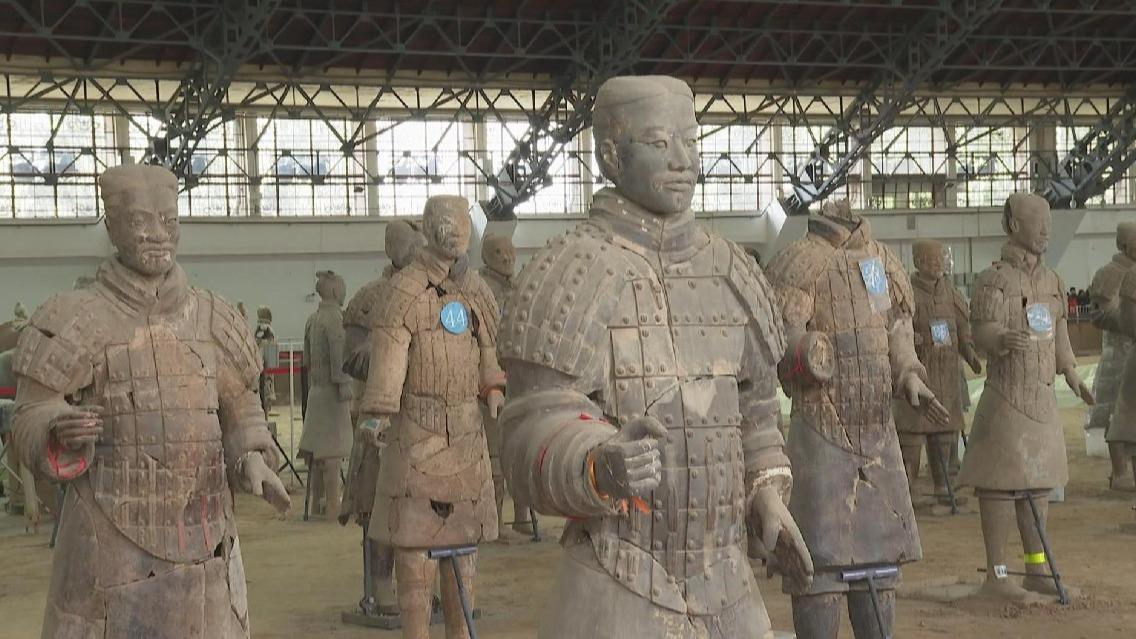 Precious findings unearthed during third excavation at terracotta warriors site