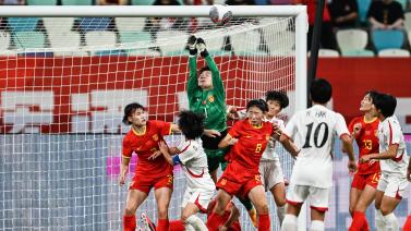 [女足]巴黎奥运会女足亚洲区预选赛中国女足不敌朝鲜