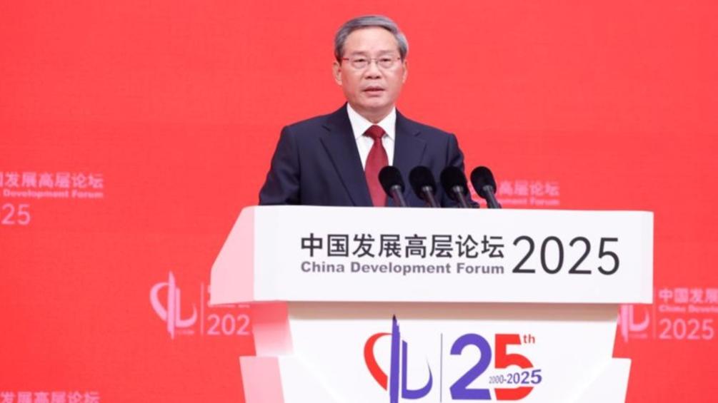 Chinese premier pledges further opening up amid rising global uncertainties