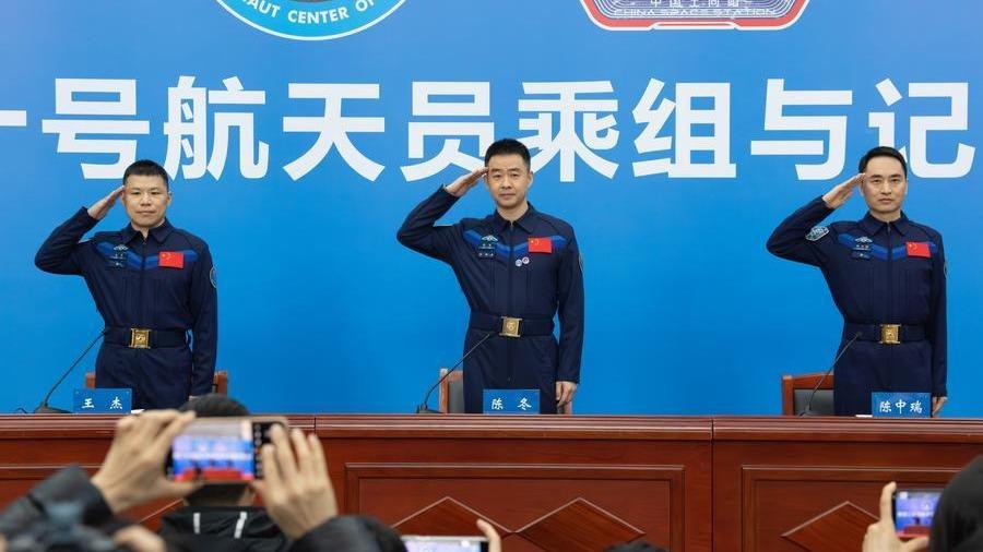 China awards medals to Shenzhou-20 astronauts